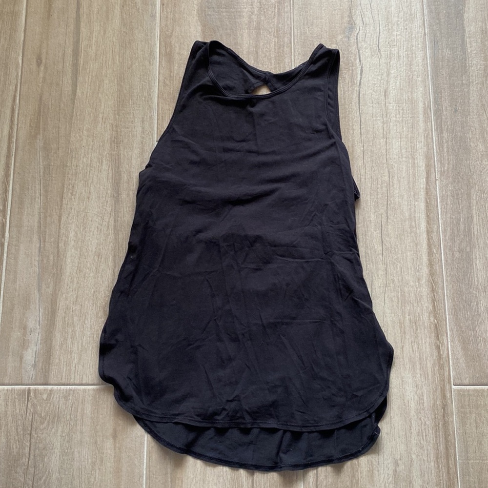 Lulu lemon black workout top